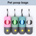 Led Light Dog Poop Dispenser Degradable Waste Bag