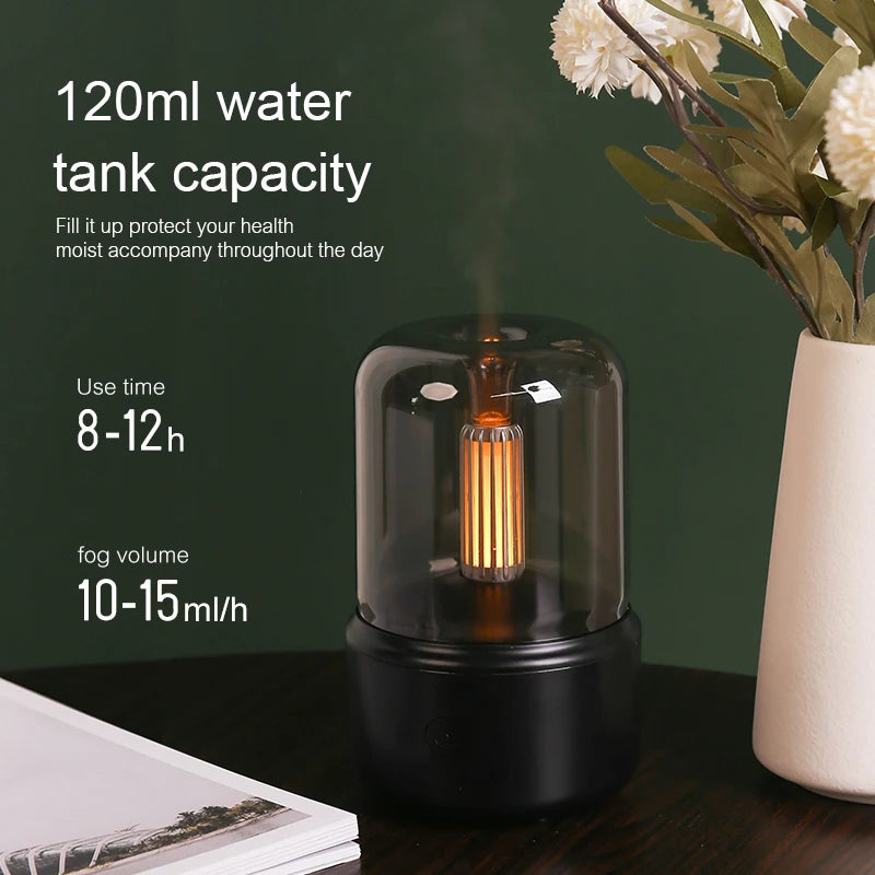 Portable Mini Aroma Diffuser USB Air Humidifier Essential Oil