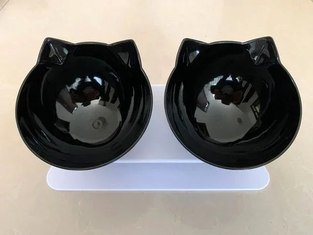 -Slip Double Pet Bowl