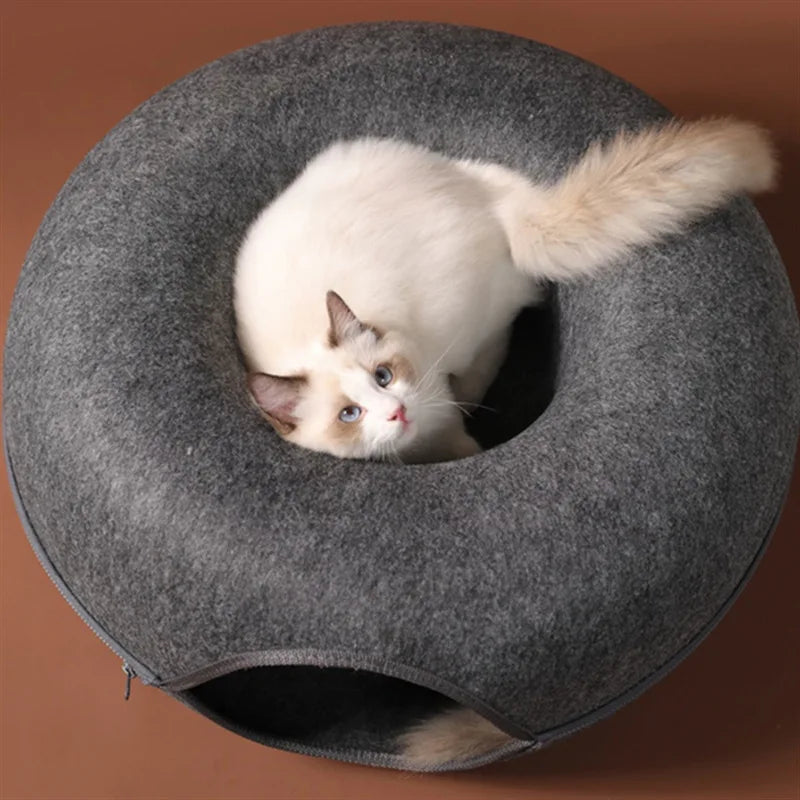 Cat Tunnel Interactive Game Toy Cat Bed