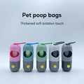 Led Light Dog Poop Dispenser Degradable Waste Bag